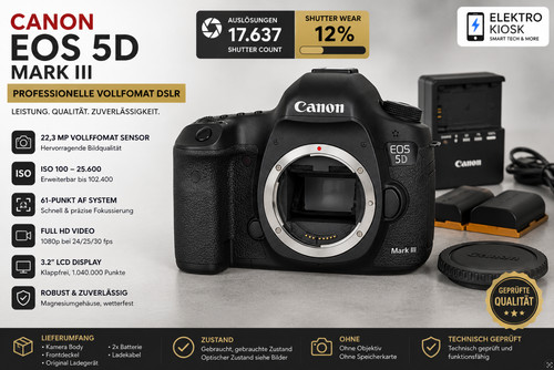 Canon eos mark iii - iii, dslr